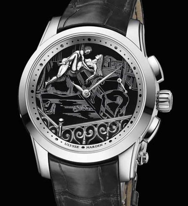 Ulysse Nardin Hourstriker Erotica Jarretière Ulysse Nardin Hourstriker Erotica Jarretière