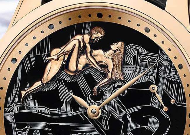 Ulysse Nardin Hourstriker Erotica Jarretière Ulysse Nardin Hourstriker Erotica Jarretière