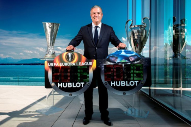 Hublot sponsor de l'UEFA Hublot sponsor de l'UEFA