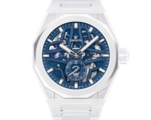 Zenith Defy Skyline Skeleton céramique blanche : montre estivale Zenith Defy Skyline Skeleton céramique blanche : montre estivale