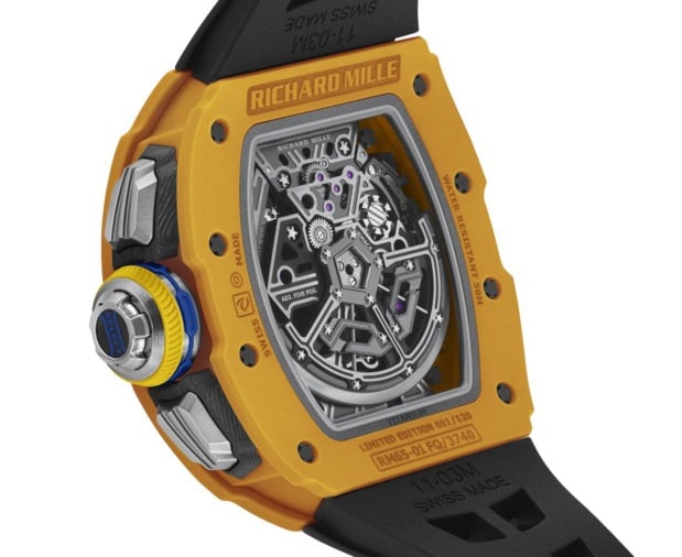 Richard Mille RM 65-01 : tout simplement le chrono le plus compliqué de chez RM ! Richard Mille RM 65-01 : tout simplement le chrono le plus compliqué de chez RM !