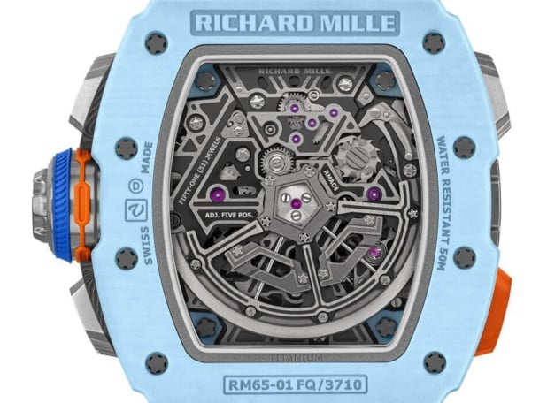 Richard Mille RM 65-01 : tout simplement le chrono le plus compliqué de chez RM ! Richard Mille RM 65-01 : tout simplement le chrono le plus compliqué de chez RM !