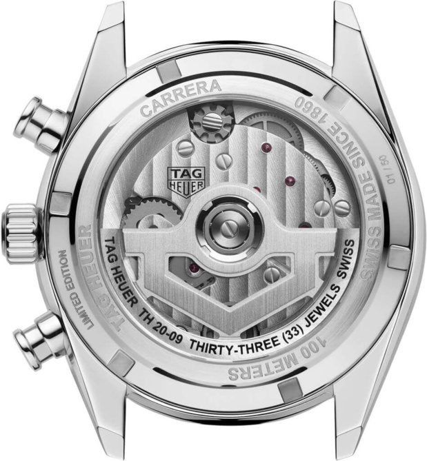 TAG Heuer Carrera Chronograph Tourbillon : édition limitée européenne TAG Heuer Carrera Chronograph Tourbillon : édition limitée européenne
