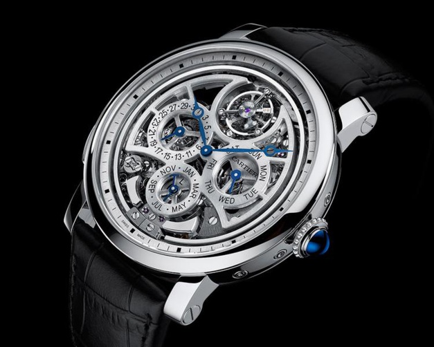 Rotonde Cartier Grande Complication : une montre, trois complications