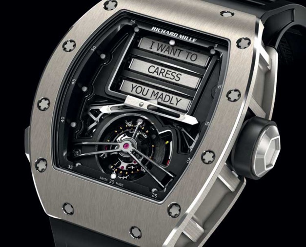 Richard Mille Tourbillon RM 69 Erotique Richard Mille Tourbillon RM 69 Erotique