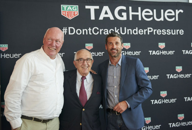 TAG Heuer : Patrick Dempsey en visite à La Chaux de Fonds TAG Heuer : Patrick Dempsey en visite à La Chaux de Fonds
