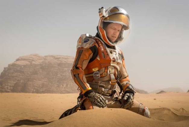 Seul sur Mars, Matt Damon, DR Seul sur Mars, Matt Damon, DR