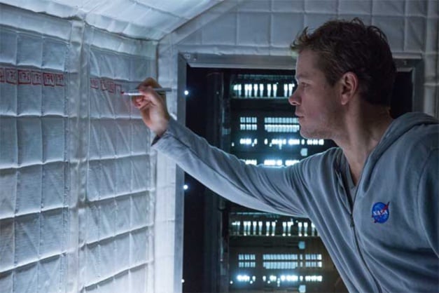 Seul sur Mars, Matt Damon, DR Seul sur Mars, Matt Damon, DR