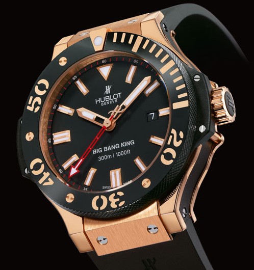 Hublot Big Bang King en or et céramique : une plongeuse somptueuse et très luxueuse