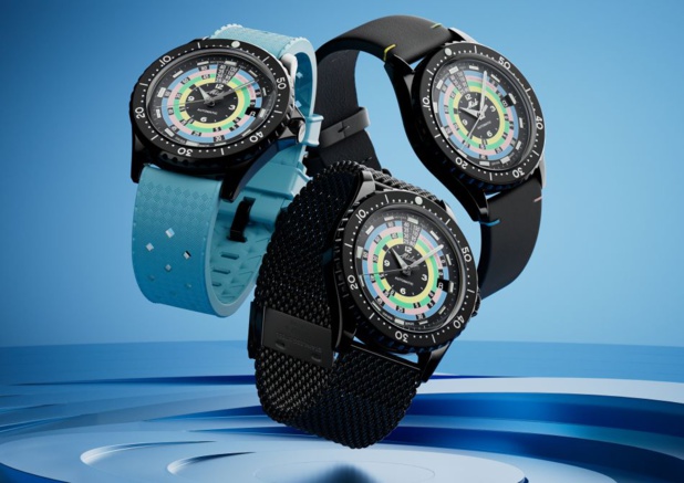 Mido Ocean Star Décompression Timer 1961 : édition limitée à 1961 exemplaires en PVD noir Mido Ocean Star Décompression Timer 1961 : édition limitée à 1961 exemplaires en PVD noir