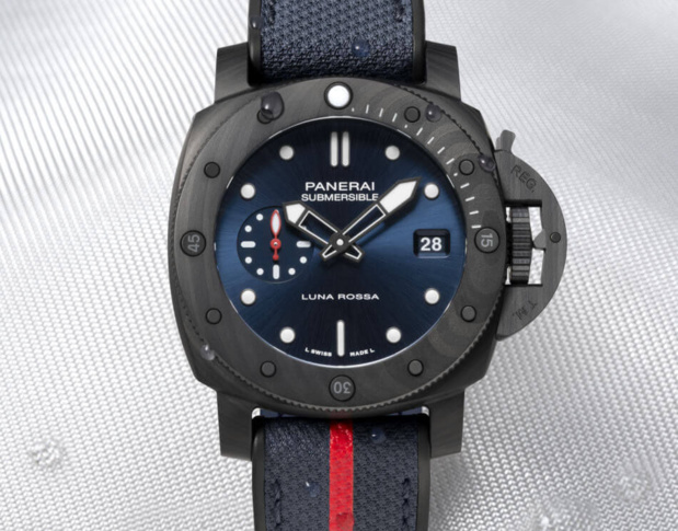 Panerai Submersible Luna Rossa Carbotech : 37 exemplaires en 24h chrono Panerai Submersible Luna Rossa Carbotech : 37 exemplaires en 24h chrono