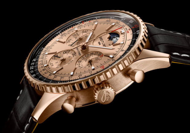 Breitling Navitimer B19 Chronograph 43 Perpetual Calendar 140th Anniversary : somptueuse et technique Breitling Navitimer B19 Chronograph 43 Perpetual Calendar 140th Anniversary : somptueuse et technique