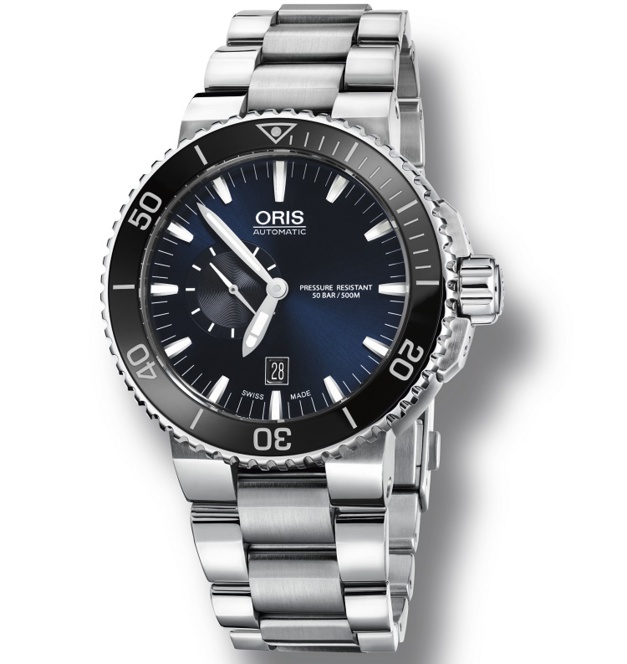 Oris Aquis Small Second Date