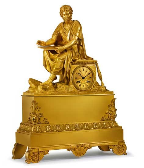 Horloge Louis Moinet représentant l'empereur Néron Horloge Louis Moinet représentant l'empereur Néron