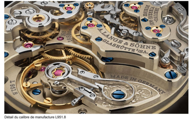 Lange & Söhne Datograph Handwerkskunst : splendide édition limitée à 25 exemplaires Lange & Söhne Datograph Handwerkskunst : splendide édition limitée à 25 exemplaires