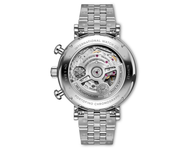 IWC Portofino Chronographe 39 : chic et sportive sur bracelet acier IWC Portofino Chronographe 39 : chic et sportive sur bracelet acier