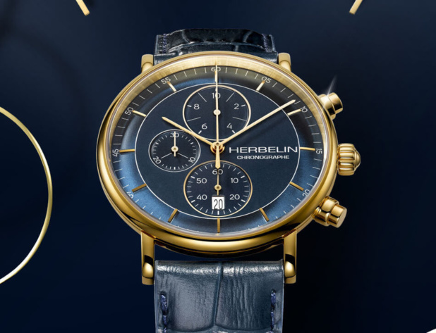 Herbelin Inspiration Chronographe : ode aux fifties Herbelin Inspiration Chronographe : ode aux fifties