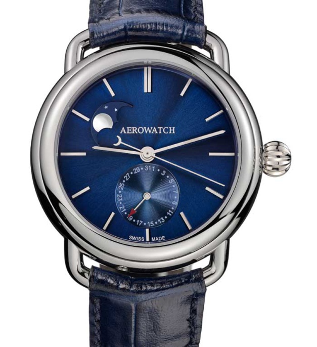 Aerowatch 1942 Phases de Lune Automatique Aerowatch 1942 Phases de Lune Automatique