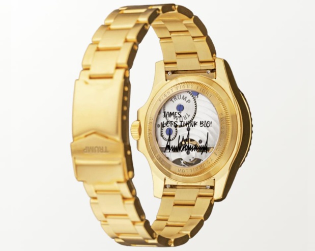 Trump Victory Tourbillon : des tourbillons en or pour financer la campagne de Donald Trump Trump Victory Tourbillon : des tourbillons en or pour financer la campagne de Donald Trump