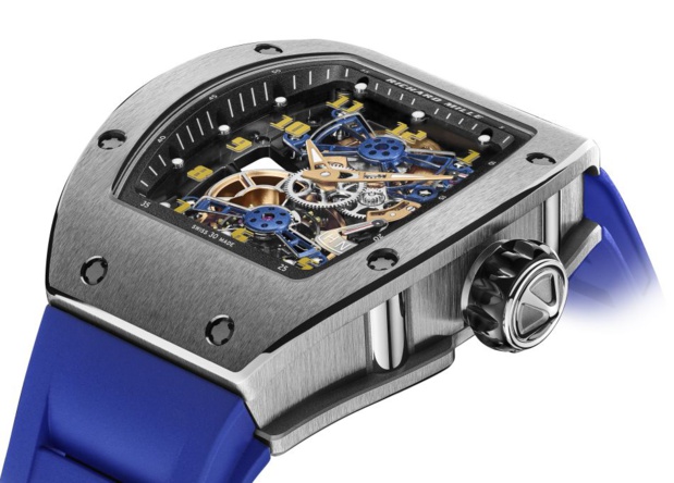 Richard Mille RM 17-02 Tourbillon Titane : une sportive très horlogère ! Richard Mille RM 17-02 Tourbillon Titane : une sportive très horlogère !