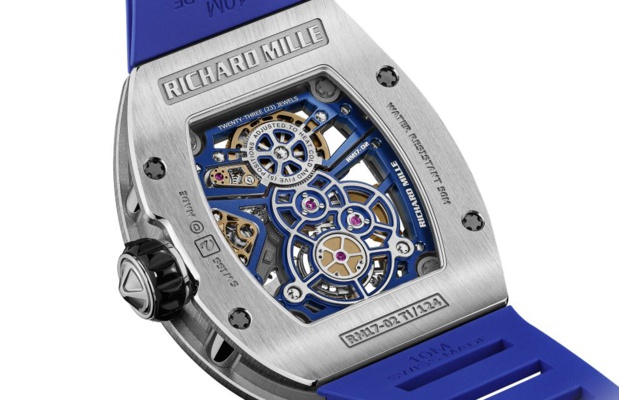 Richard Mille RM 17-02 Tourbillon Titane : une sportive très horlogère ! Richard Mille RM 17-02 Tourbillon Titane : une sportive très horlogère !