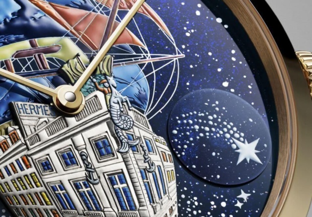 Slim d'Hermès Flagship : un cadran dédié à une adresse mythique Slim d'Hermès Flagship : un cadran dédié à une adresse mythique