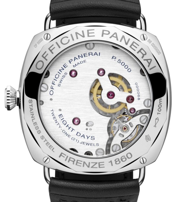 Radiomir Panerai 45 mm : arrivée du calibre P.5000 Radiomir Panerai 45 mm : arrivée du calibre P.5000