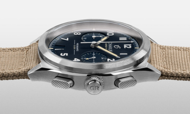 Charlie : lancement d'un joli chrono GR méca-quartz pour un look "field watch" assumé Charlie : lancement d'un joli chrono GR méca-quartz pour un look "field watch" assumé