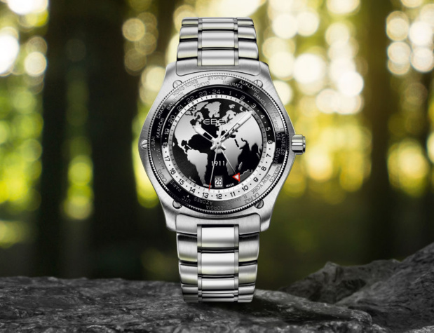 Ebel 1911 Globe : le retour d'une grande voyageuse Ebel 1911 Globe : le retour d'une grande voyageuse