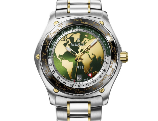 Ebel 1911 Globe : le retour d'une grande voyageuse Ebel 1911 Globe : le retour d'une grande voyageuse