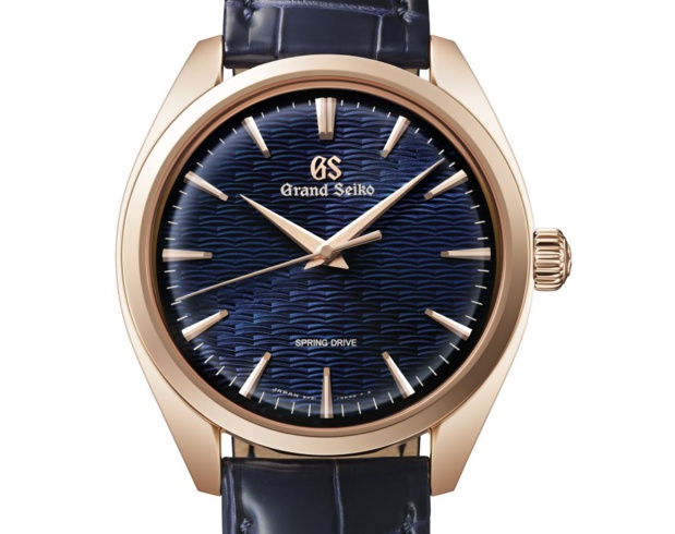 Grand Seiko exclusivité Europe : l'étang japonais pour inspiration (modèle en or rose) Grand Seiko exclusivité Europe : l'étang japonais pour inspiration (modèle en or rose)