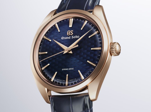 Grand Seiko exclusivité Europe : l'étang japonais pour inspiration (modèle en or rose) Grand Seiko exclusivité Europe : l'étang japonais pour inspiration (modèle en or rose)