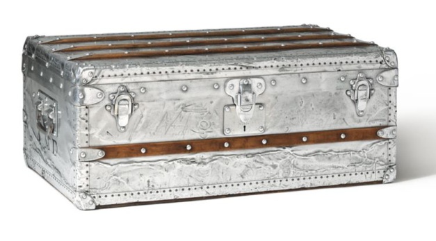 Malle Louis Vuitton en aluminium Malle Louis Vuitton en aluminium
