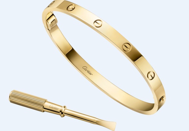 Cartier : variations autour du bracelet Love qui peut désormais se retirer tout seul... Cartier : variations autour du bracelet Love qui peut désormais se retirer tout seul...