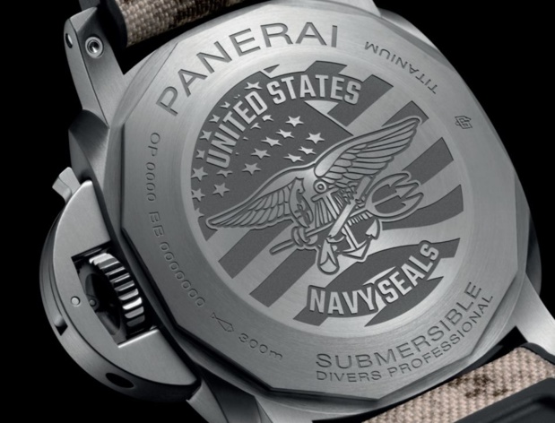 Panerai Submersible Navy SEALs Titanio : imposante de légèreté Panerai Submersible Navy SEALs Titanio : imposante de légèreté
