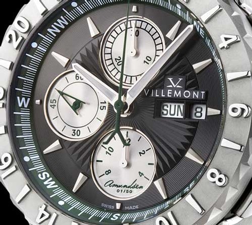 Villemont Collection Amundsen – « Arctic Explorer Edition Limitée Lewis Pugh » Villemont Collection Amundsen – « Arctic Explorer Edition Limitée Lewis Pugh »