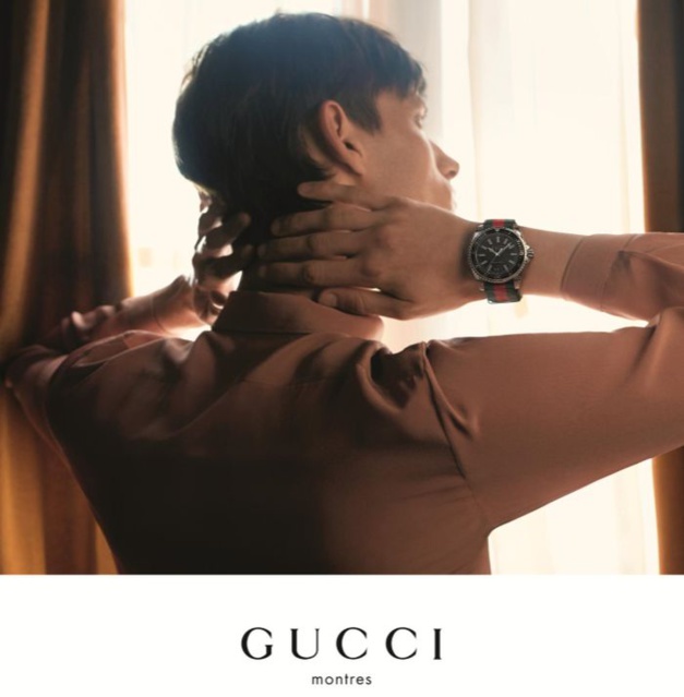 Gucci : nouvelle campagne montres et joaillerie