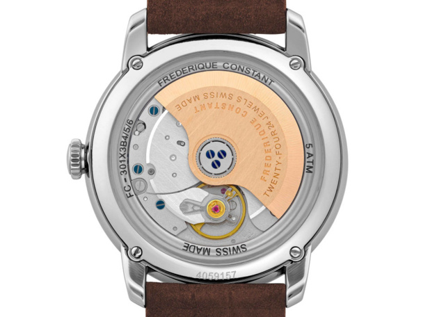 Frédérique Constant Classics Première : un cadran saumon inédit exclusivement pour l'Europe Frédérique Constant Classics Première : un cadran saumon inédit exclusivement pour l'Europe