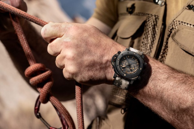 Panerai Submersible Chrono NavySeals Titanio : cible à l'heure Panerai Submersible Chrono NavySeals Titanio : cible à l'heure