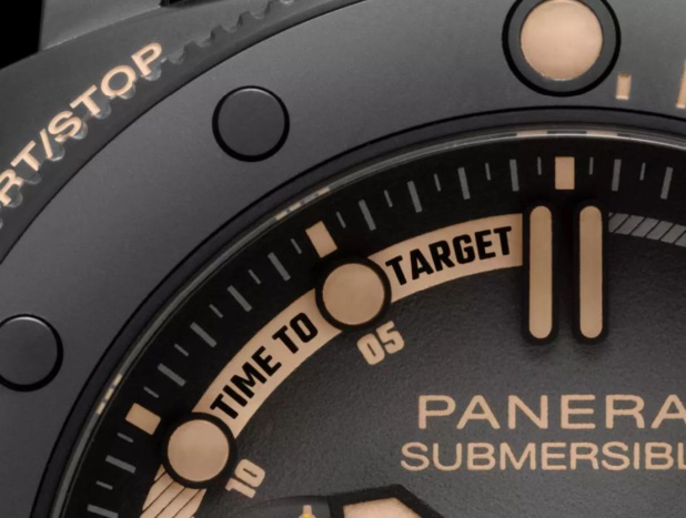 Panerai Submersible Chrono NavySeals Titanio : cible à l'heure Panerai Submersible Chrono NavySeals Titanio : cible à l'heure
