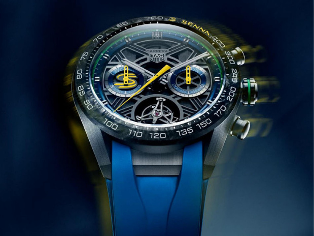 TAG Heuer Carrera Chronograph Tourbillon x Senna TAG Heuer Carrera Chronograph Tourbillon x Senna