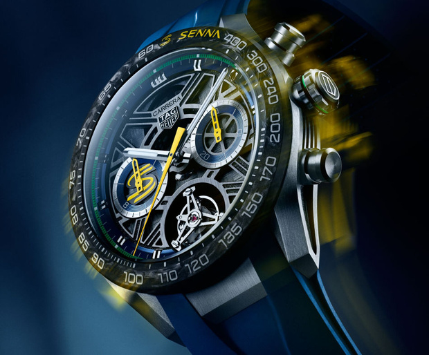 TAG Heuer Carrera Chronograph Tourbillon x Senna TAG Heuer Carrera Chronograph Tourbillon x Senna