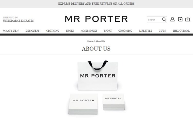 Mr Zenith chez MrPorter.com