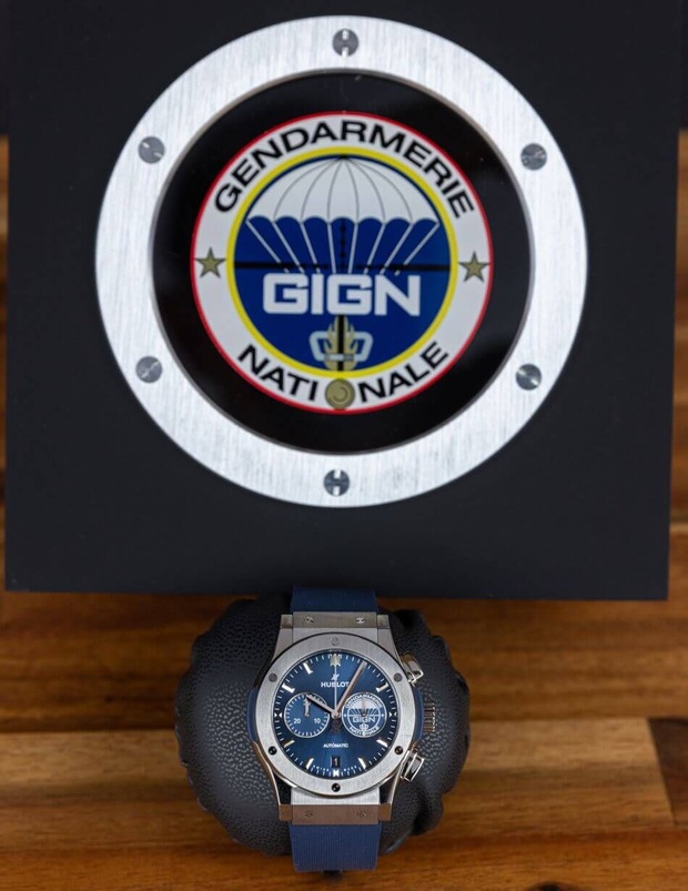 50 ans de GIGN avec le Chronographe Classic Fusion de chez Hublot 50 ans de GIGN avec le Chronographe Classic Fusion de chez Hublot