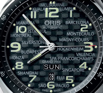 Oris TT3 Grand Prix Edition Limitée Oris TT3 Grand Prix Edition Limitée