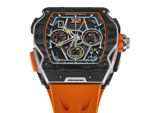 Richard Mille RM 65-01 Automatique Chronographe à rattrapante McLaren W1 : vrombissante machine Richard Mille RM 65-01 Automatique Chronographe à rattrapante McLaren W1 : vrombissante machine