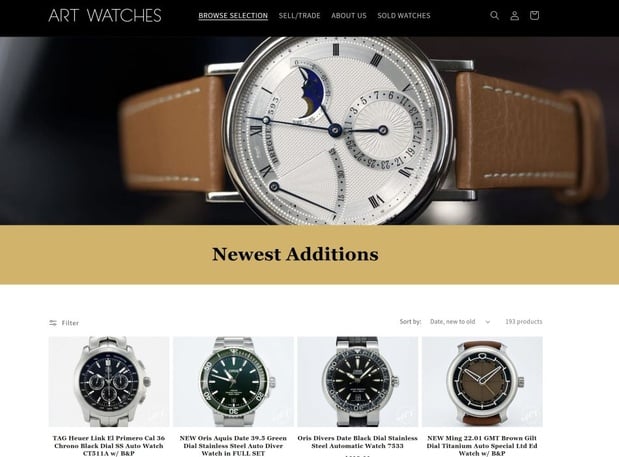 Artwatches.com : un site de montres de luxe d'occasion pour amateurs éclairés Artwatches.com : un site de montres de luxe d'occasion pour amateurs éclairés