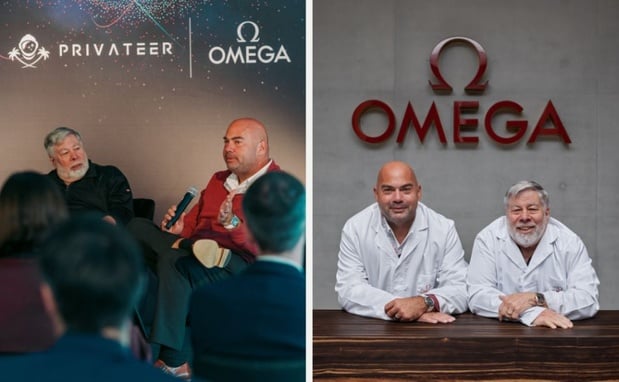 Les deux fondateurs de Privateer visitent la manufacture Omega de Bienne Les deux fondateurs de Privateer visitent la manufacture Omega de Bienne