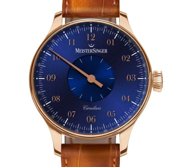 Meistersinger Circularis en or jaune