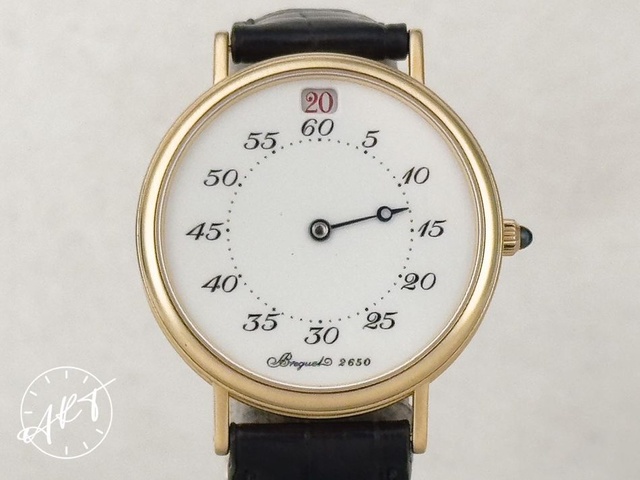 Une splendide Breguet 3420 à heures sautantes sur le site Artwatches.com Une splendide Breguet 3420 à heures sautantes sur le site Artwatches.com